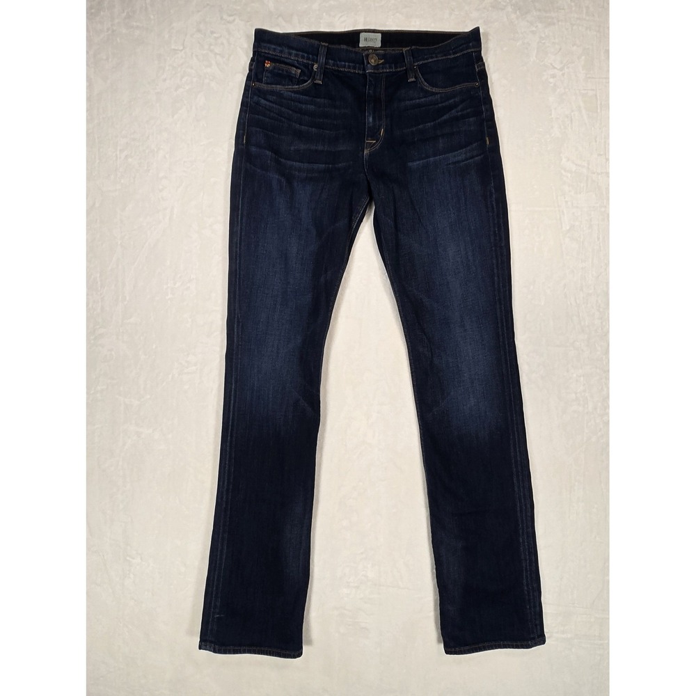 Hudson Tilda Midrise Cigarette Jeans Dark Wash Indigo Size 30 WM457DES
